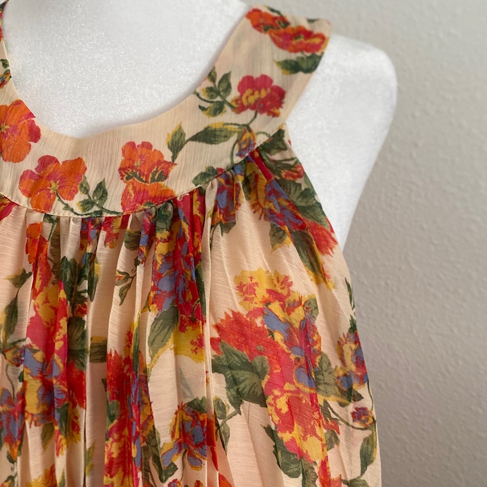 Free People Floral Dress L - Picture 2 of 6